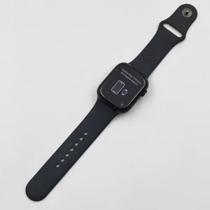 Apple Watch Series 9 3M589C/A 45 mm minuit - Photo 1 sur 8