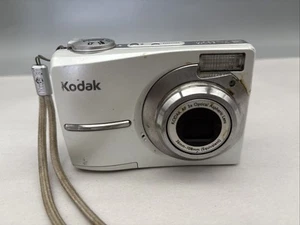 Cámara digital Kodak EasyShare C713 7 MP plateada como está piezas reparación - Imagen 1 de 5