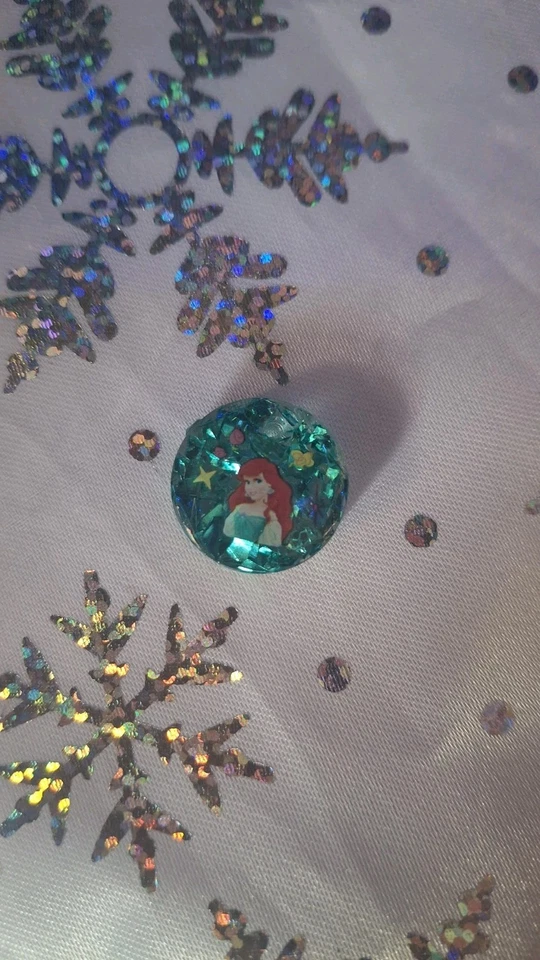 Etiqueta de resina perro mini sirenita Foto 1 de 1