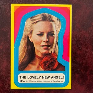 1977 Topps CHARLIE'S ANGELS The LOVELY NEW ANGEL! STICKER 32** CHERYL LADD NMMNT - Picture 1 of 2