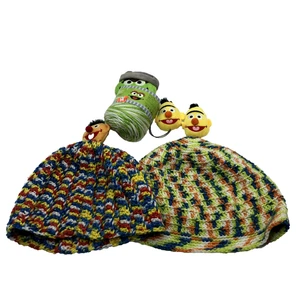 Cappello Sesame Street Lion marca One Wonder Oscar The Grouch Bert Ernie - Foto 1 di 9