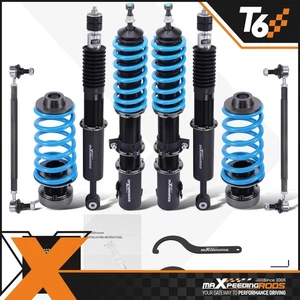 MaXpeedingrods T6 Coilovers 24 Way Damper Suspension Kit For Toyota Yaris 07-11 - Picture 1 of 12