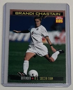 Brandi Chastain ROOKIE RARE USWNT USA Sports Illustrated for Kids SI Soccer - Bild 1 von 2