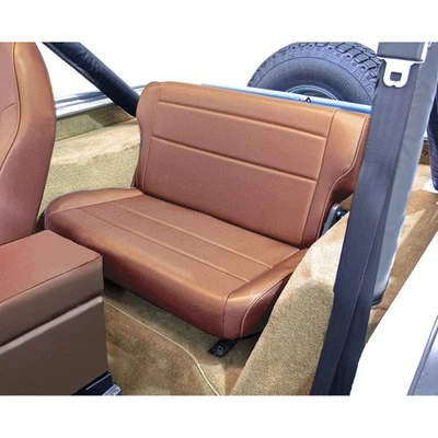 Asiento trasero resistente plegable y abatible para Jeep CJ 76-95 / Jeep Wrangler Foto 1 de 4