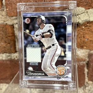 Evan Longoria 2022 Jersey Fusion Game Used 2019 Swatch Giants - Bild 1 von 2