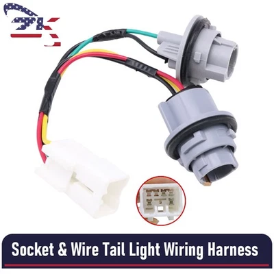 NEW For Kia 2017-18 Forte Socket & Wire Tail Light Wiring Harness 92470-B0600 - Image 1 of 4