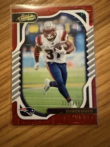 2022 Panini Absolute - Rookies Red Damien Harris /499 (RC) New England Patriots  - Picture 1 of 1