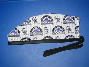 Surgical Scrub Hats/Cap~MLB~Colorado Rockies~RARE! - Picture 1 of 2
