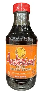 Anderson's Pure Maple Grade A Dark Color Syrup 16 oz - Picture 1 of 1