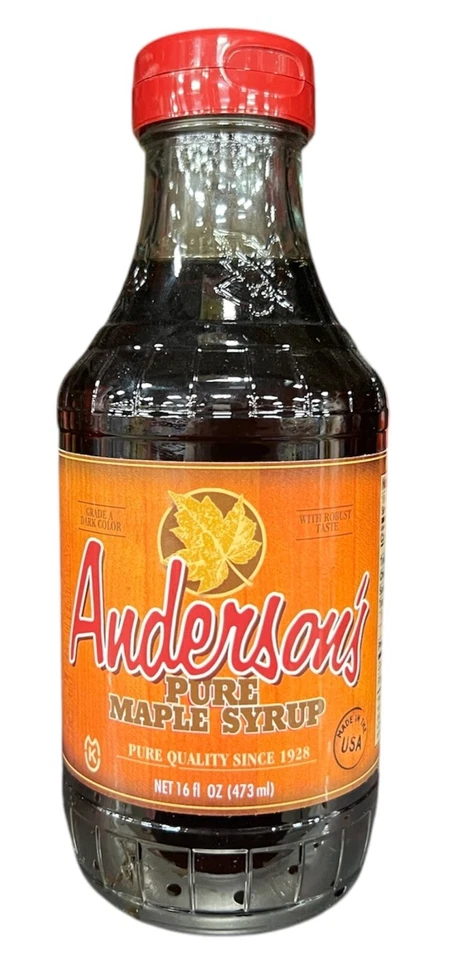 Anderson's Pure Maple Grade A Dark Color Syrup 16 oz - Image 1 of 1