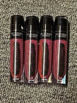 4 NEW VICTORIA'S SECRET GET GLOSSED GODDESS LIP SHINE GLOSS BALM WAND TOP COAT - Image 1 of 2