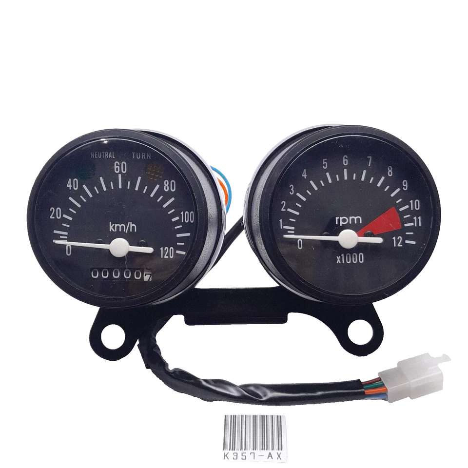 Velocímetro velocímetro Honda CB125 CB-125 CB125S CG125 SL125 SL175 XL125 Foto 1 de 4