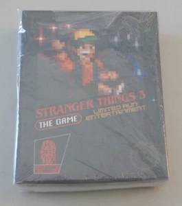 Playstation 4 PS4 Limited Run Stranger Things 3 The Game Classic Edition + Cover - Picture 1 of 4