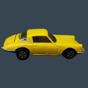 Vintage Ertl 1970's Porsche 911 Diecast Replica Yellow - Picture 1 of 5