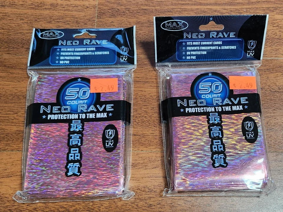 Max Protection Neo Rave Rosa, Mangas Vintage Muy Raras Foto 1 de 2