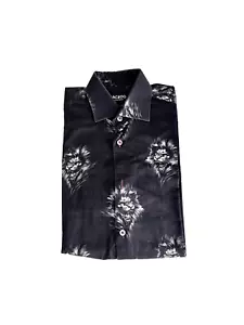 Camisa León Algodón Negra Maceoo Fibonacci Talla 2/S - Imagen 1 de 8