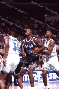 Shaquille O'Neal Orlando Magic NBA Original 35 mm Foto Diapositiva - Imagen 1 de 2