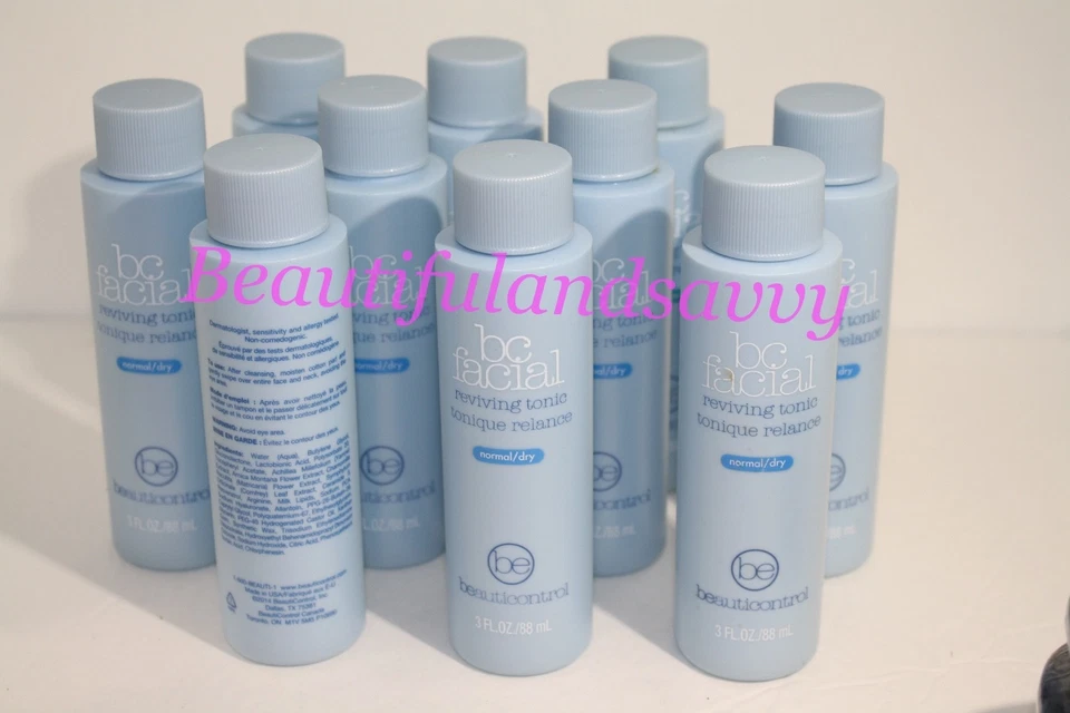 Tónico reviviente facial BeautiControl BC normal/seco **lote de 10 tamaños de viaje**  Foto 1 de 1
