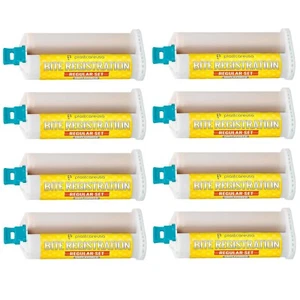 8 x 50 ml material de registro de mordeduras dentales conjunto regular de cartuchos sin sabor - Imagen 1 de 7