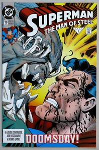 Superman Man of Steel #19 Vol 1 Doomsday - DC Comics - L Simonson - J Bogdanove - Picture 1 of 5