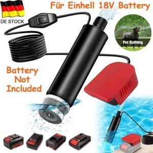 120W Für Einhell X Change 18V Akku Elektrische Wasserpumpe Tauchpumpe Pumpe - Bild 1 von 10