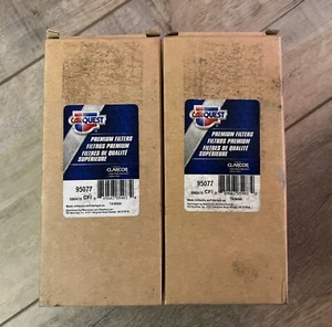 (2) Pk Of 2 CARQUEST 95077 Crankcase Ventilation Filter FREE SHIPPING - Picture 1 of 3