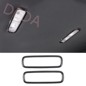 Carbon Fiber ABS Rear Reading Light Lamp Ring Trim Fit For Honda Pilot 2015-2022 - Bild 1 von 12