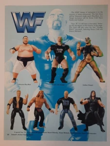 WWF Action Figuren Toys "R" Us, Kay-Bee Exclusive ~ Magazin Vorschau Seite 1998 - Bild 1 von 1