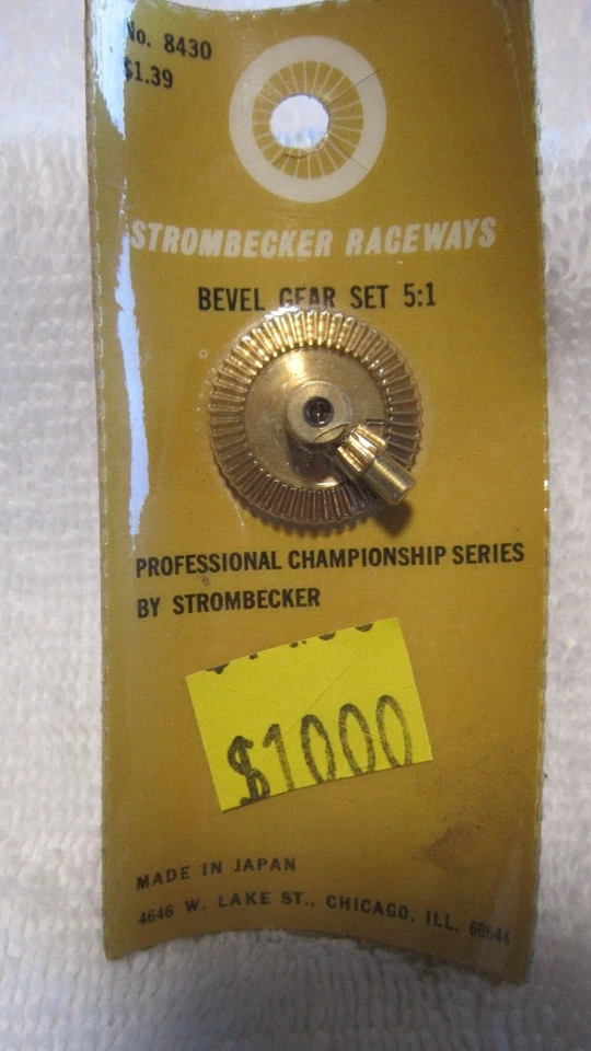 JUEGO DE ENGRANAJES CÓNICOS STROMBECKER 5:1 #8430 Foto 1 de 1