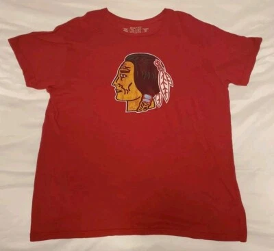 XL Mens Vintage Logo Chicago Blackhawks: The Original Retro Brand  T-Shirt - Image 1 of 4