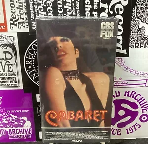 CABARET (1984) VHS (CBS FOX VIDEO) Recorded In Hi-fi, BRAND NEW w/ WATERMARKS - Picture 1 of 5