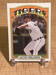 2013 Topps 1972 Topps Mini Justin Verlander #TM-20 Detroit Tigers - Picture 1 of 2