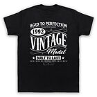 1992 VINTAGE MODEL BORN IN BIRTH YEAR DATE FUNNY AGE MENS & WOMENS T-SHIRT