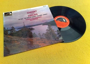 " SARGENT CONDUCTS SIBELIUS "-INC FINLANDIA SUPER EARLY STEREO HMV UK LP ASD 541 - Picture 1 of 8