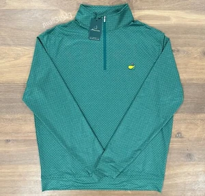 2025 Masters by Peter Millar Golf Leaderboard Quarter 1/4 Zip Pullover Jacke - Bild 1 von 6