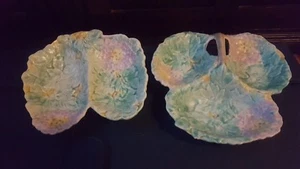 Antike Avon Ware Hortensie 3 teilige Schale und 2 teilige Schale - Bild 1 von 4