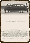 1964 Buick Opel Kadett Station Wagon Vintage Look Decorative Replica Metal Sign