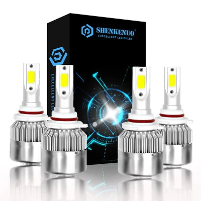 9005 9006 LED Headlight Bulbs Conversion Kit For Freightliner Columbia 1996-2015 - Image 1 of 4