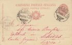 Italien: 1898 Locarno nach Schliers, Ganzsache