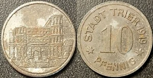 Deutschland - Trier (Trier) 10 pfennig 1919! Funck #549.6 - Bild 1 von 1