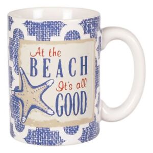 At the Beach Its All Good Ceramic Coffee Mug 