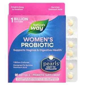 Nature's Way, probiótico para mujer, mil millones de cultivos, 90 cápsulas blandas, caducidad: 01/2027 - Imagen 1 de 2