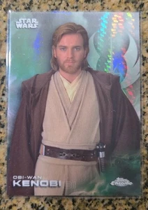 Obi-Wan Kenobi 2025 Topps Chrome Star Wars #138 rifrattore prismatico - Foto 1 di 2
