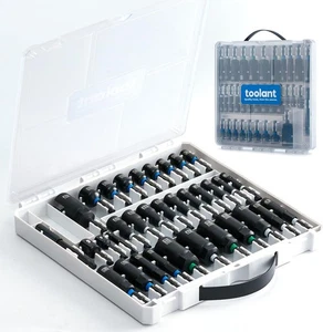 toolant Impact Magnetic Nut Driver Set, 34tlg Schlagschrauber Bit Set, Deep Nut - Bild 1 von 6