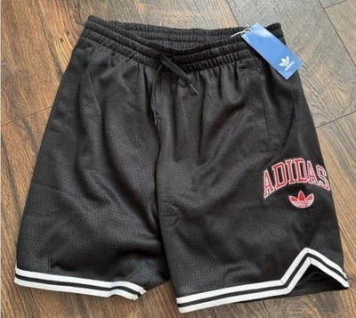 NEW Adidas Originals Shorts Kids Boys Size M and L Black or Green - Image 1 of 4