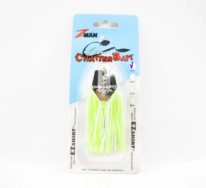 Zman Chatterbait 1/4 oz Sinking Lure Chart White (0027) - Picture 1 of 6