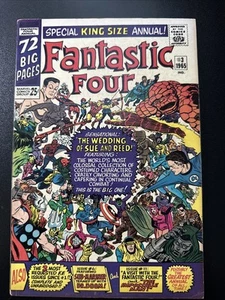 FANTASTISCHE VIER KING SIZE ANNUAL #3 "DIE HOCHZEIT VON SUE UND SCHILF!" SIEHE BILDER! - Bild 1 von 6