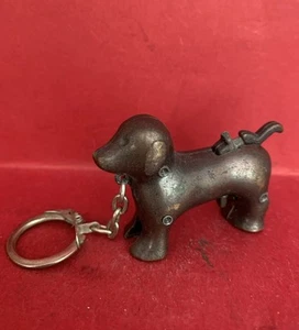 OLD CAP PISTOL MINIATURE TOY SOLID METAL VINTAGE PISTOLA DOG SHAPE - Imagen 1 de 14