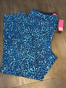 Pantalones elásticos Lilly Pulitzer Kelly Oyster Bay azul marino talla 16 nuevos con etiquetas precio de venta sugerido por el fabricante 158 USD nuevos con etiquetas - Imagen 1 de 4