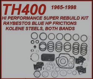 Transtar TH400 High Performance Transmission Rebuild Kit65-98 34008AFHP - Picture 1 of 5